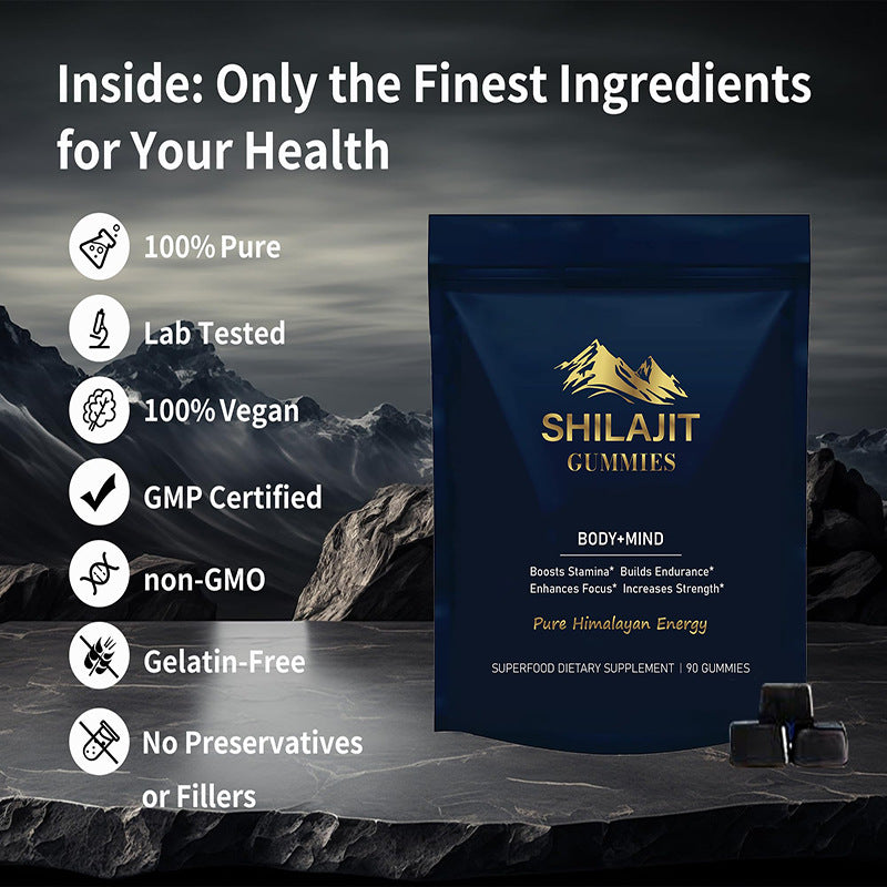 Shilajit Soft Candy Tablets - 90 Count