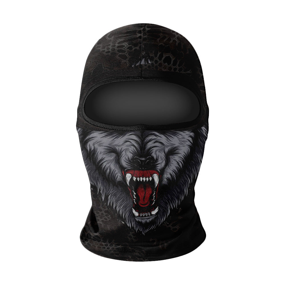 Outdoor Sun Protection Face Cover - Breathable Ice Silk