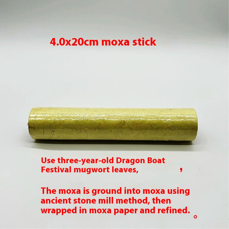 Stone Moxibustion Gua Sha Jar with Moxa Stick & Essential Oil