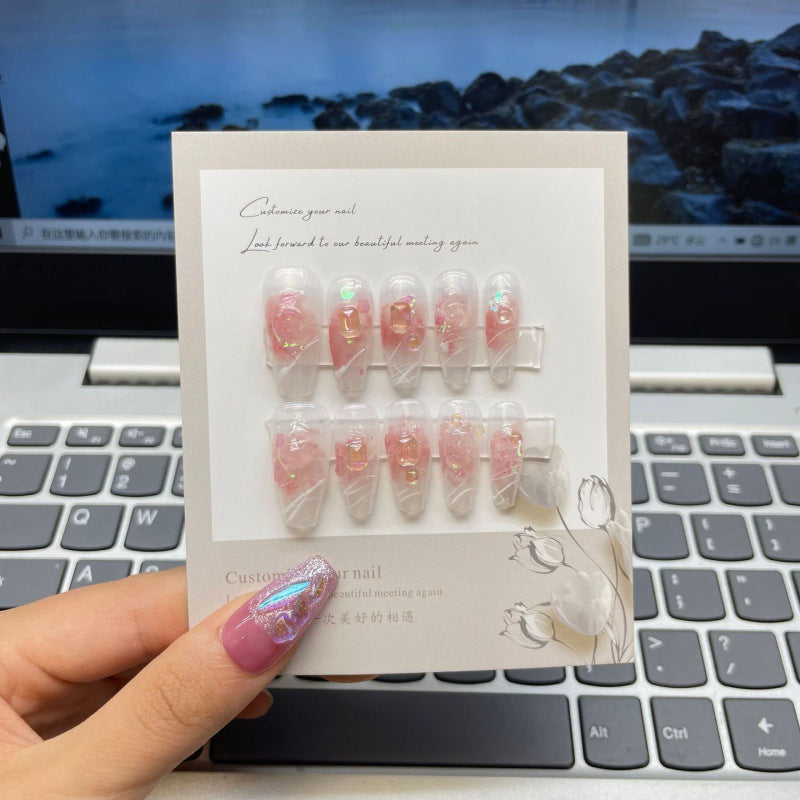Handmade Resin Nail Art Crystals - Multicolor
