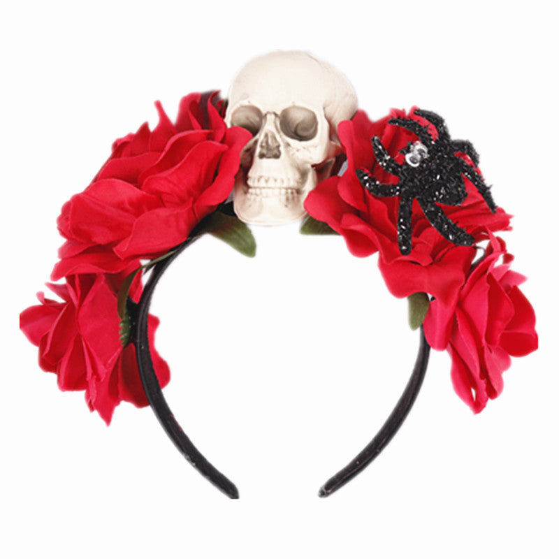 Skull Hair Hoop Headband for Dance Party & Show - Multiple Colors