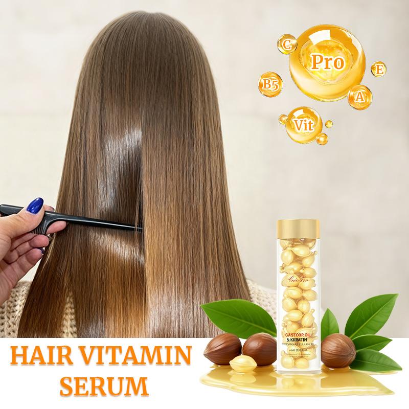 Portable Hair Oil Capsules - Travel-Friendly Nourishing Hair Treatment