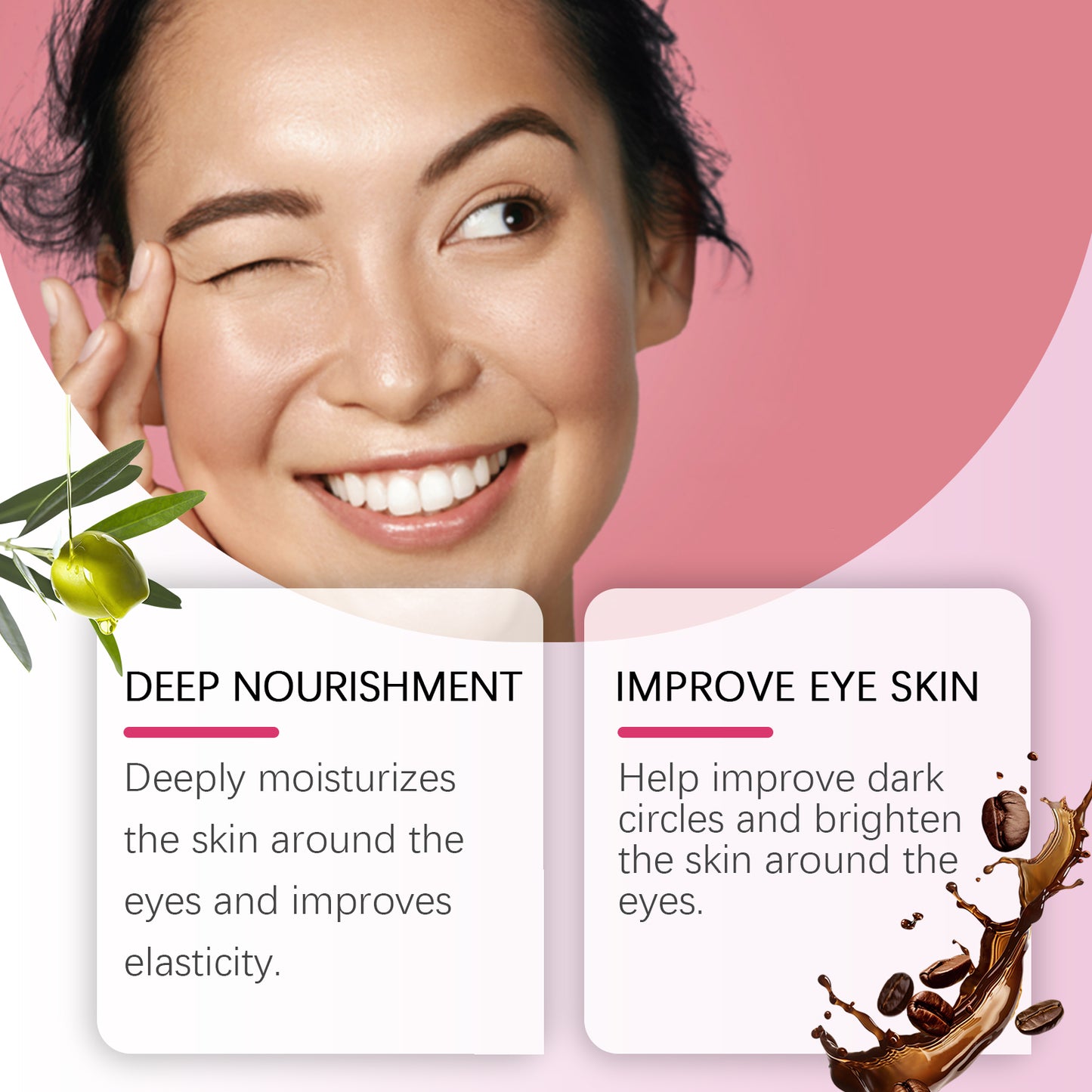 Firming Eye Cream Stick - Moisturizing Anti-Aging Eye Treatment