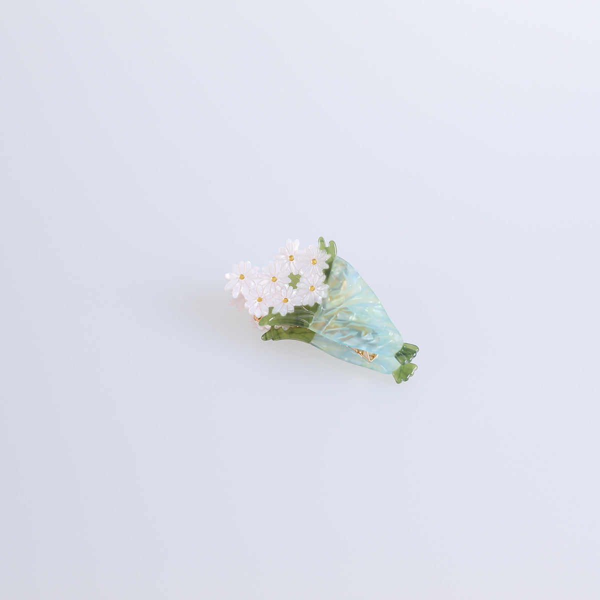 Decorative Floral Hairpin - Acetate Design