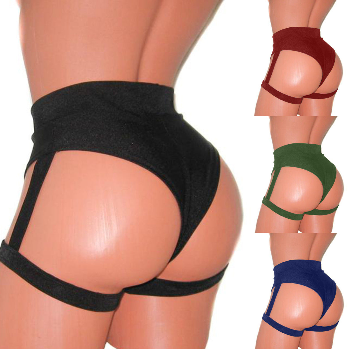 Women's Body Sculpting Hip Lift Shorts - High-Waist Shaping Fitness Pants