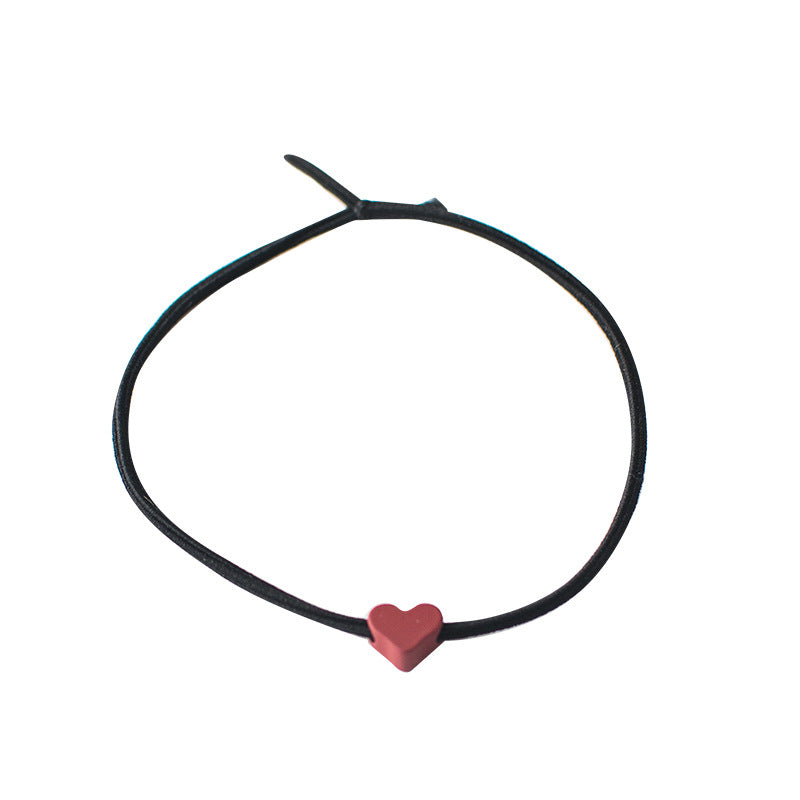 Colorful Heart Hair Rope Hair Accessory for Kids & Women – All Variants