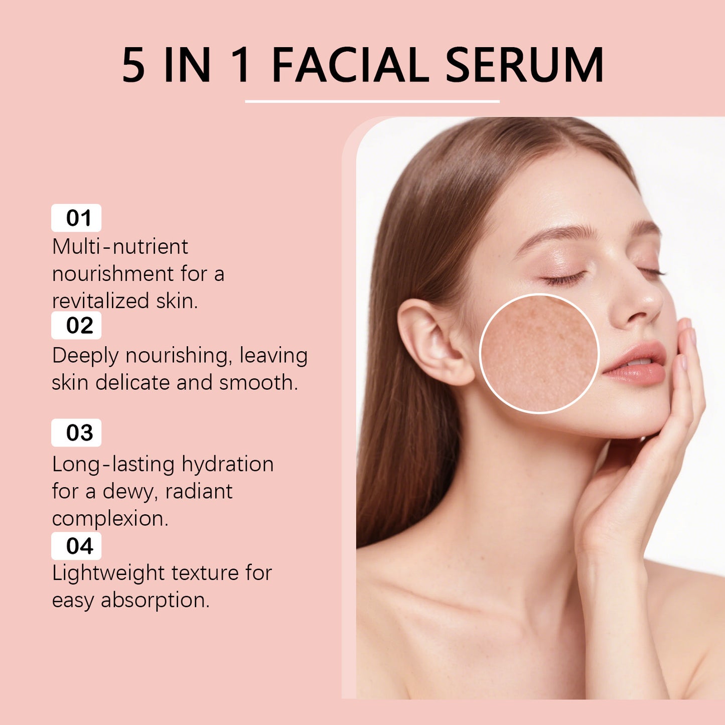 30ml Facial Moisturizer and Skin Care Essence for Bright, Delicate Skin