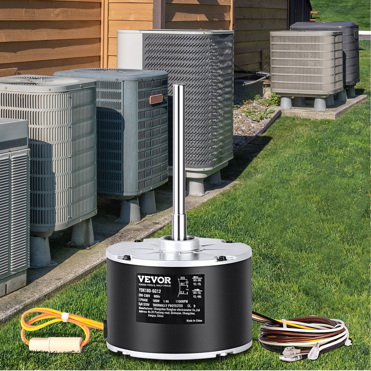 Condenser Fan Motor Replacement - 1100RPM Reversible