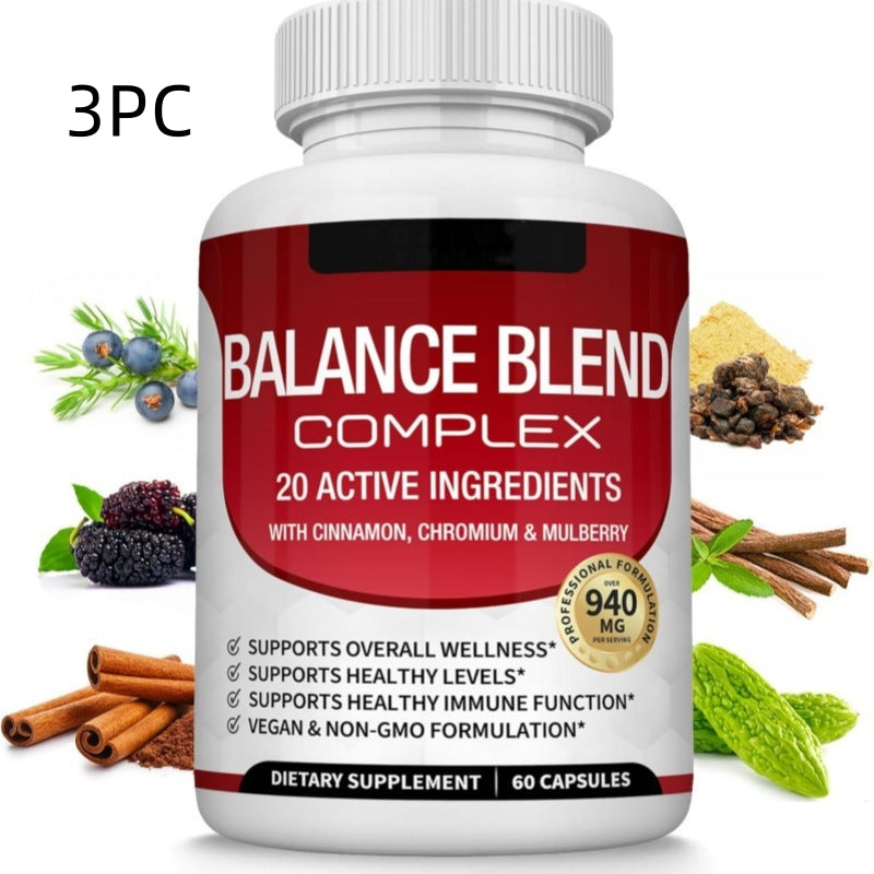Blood Glucose Supplement Capsule - 1Pc Dietary Support for Adults