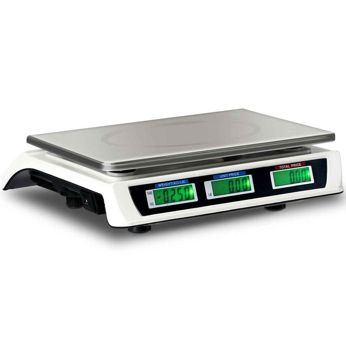 Electronic Price Computing Scale with LCD Display - 66 Lbs