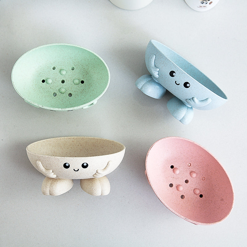 Children's Soap Holder - Cute Cartoon Bathroom Storage Dish