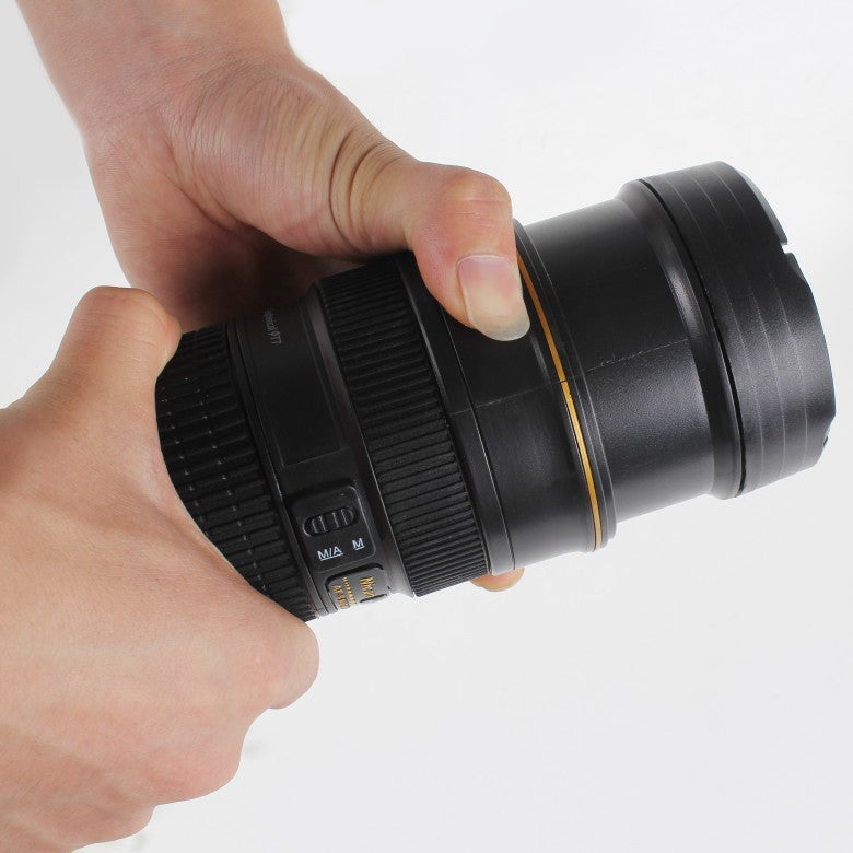 Creative 300ml Double-Layer Water Bottle with Lens Design - Universal Use