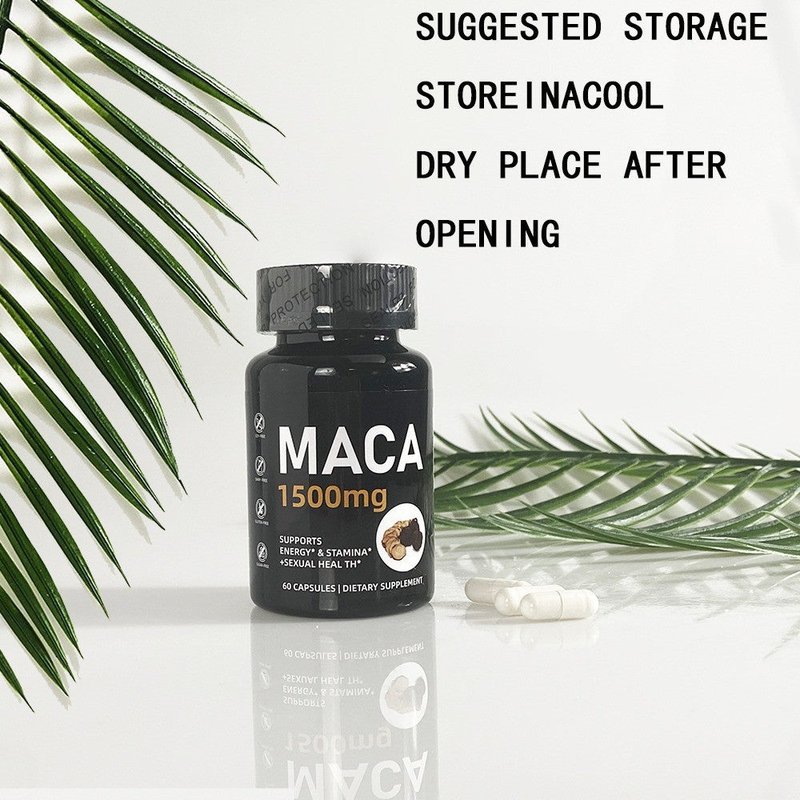 Horny Goat Weed Maca Capsules - 60 Count