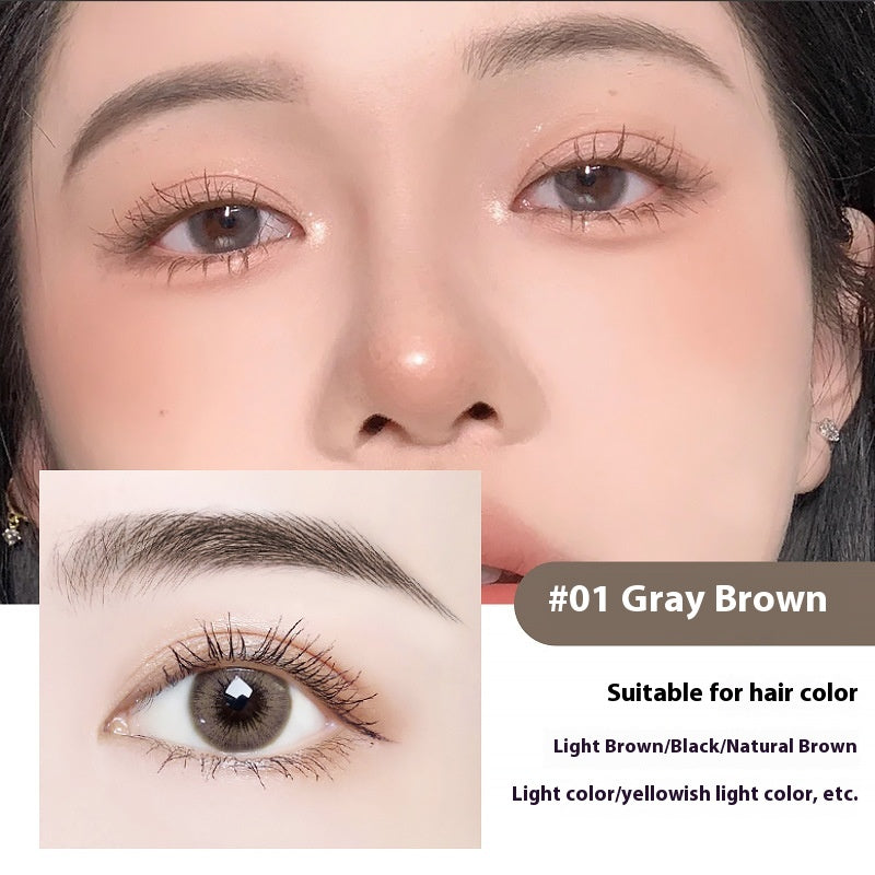 Waterproof Natural Eyebrow Pencil Thin Head - Smudge-proof Makeup Tool