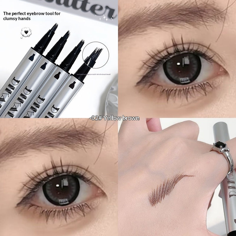 Multi-Effect Waterproof & Sweat-Proof Eyebrow Pencil for All Skin Types