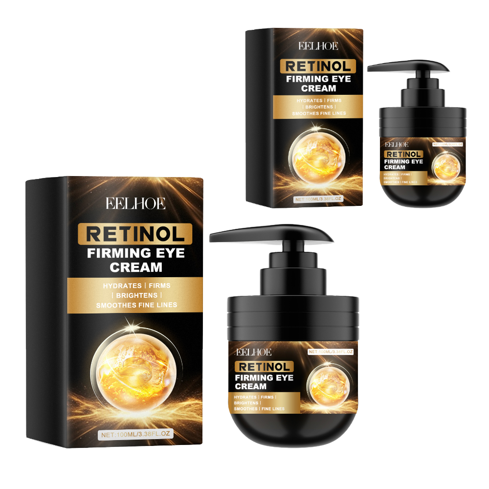 Retinol Firming Eye Cream - Anti-Wrinkle Moisturizer for Fine Lines & Dark Circles