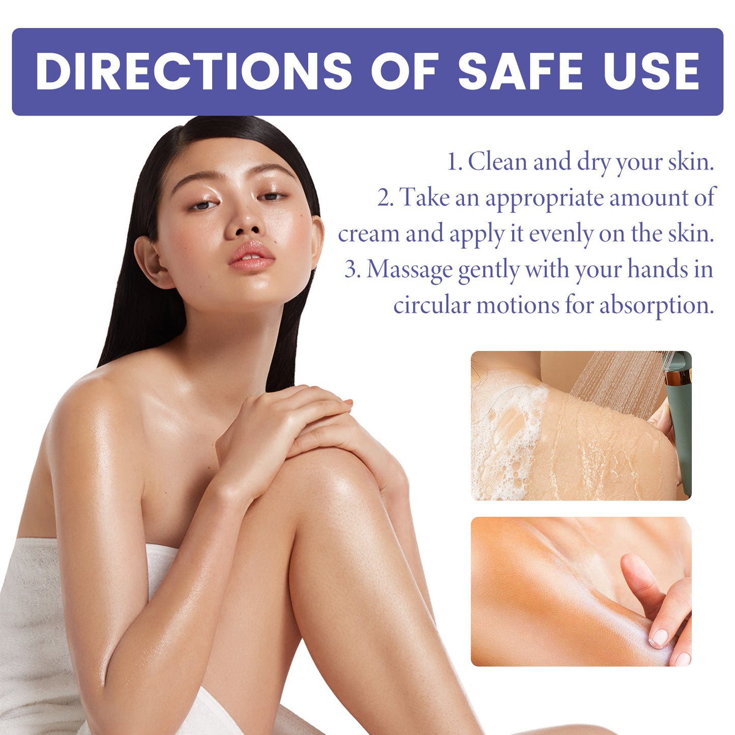 Hyaluronic Acid Body Firming Cream - Hydrating Skin Moisturizer