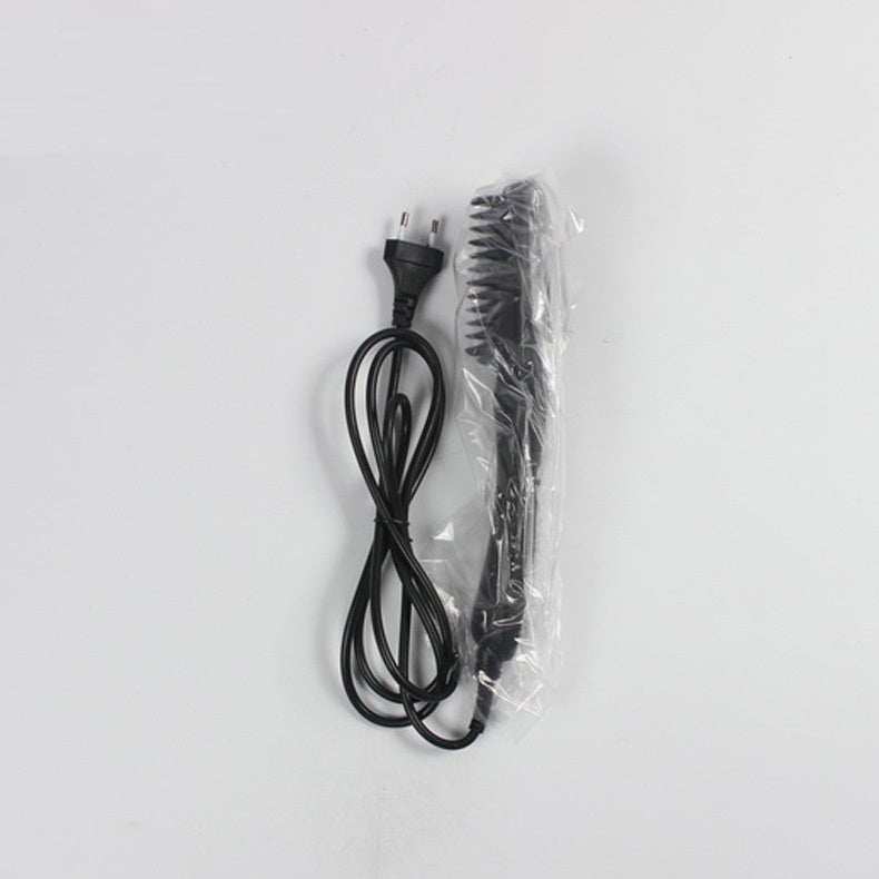 Two-in-One Negative Ion Hair Straightening Comb - Electric Hair Styler