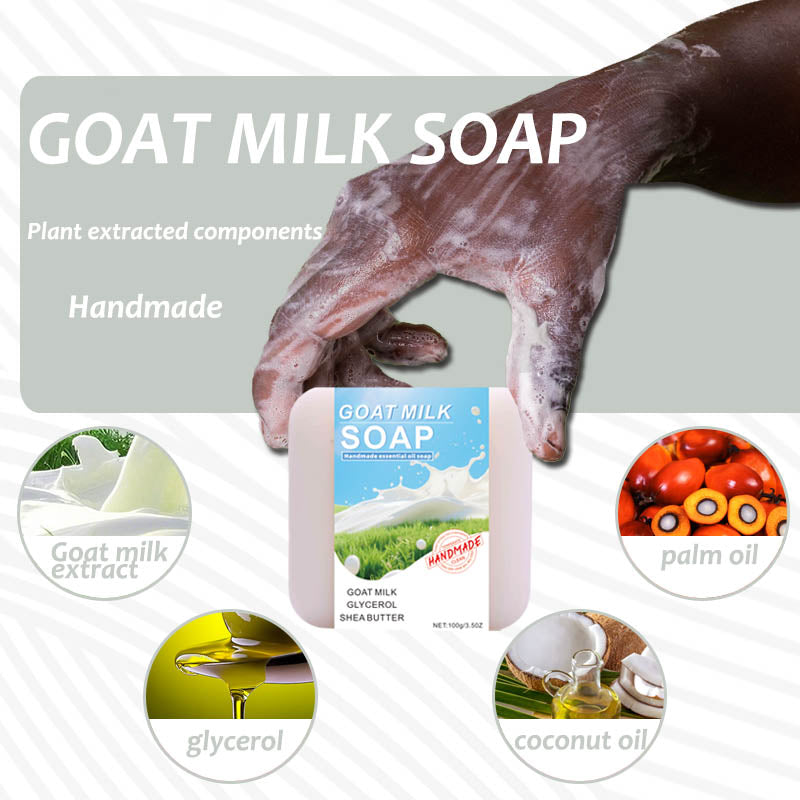 Goat Milk Essential Oil Soap Bar - 100g