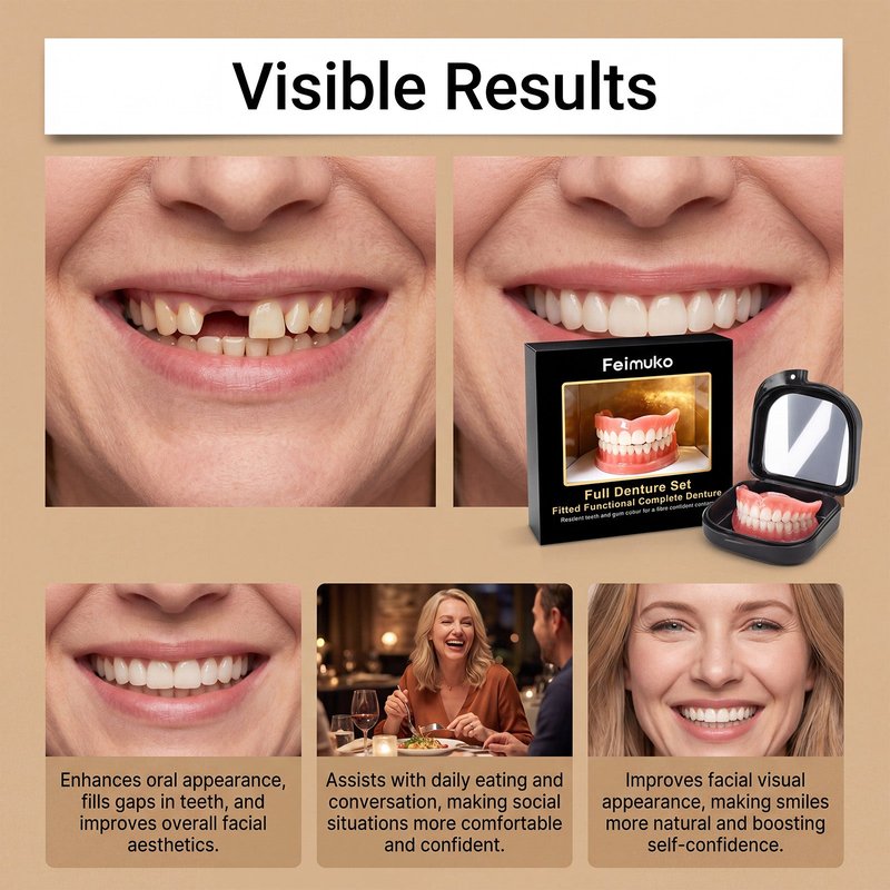 Dental Prosthetic Kit - Resin Teeth Veneers