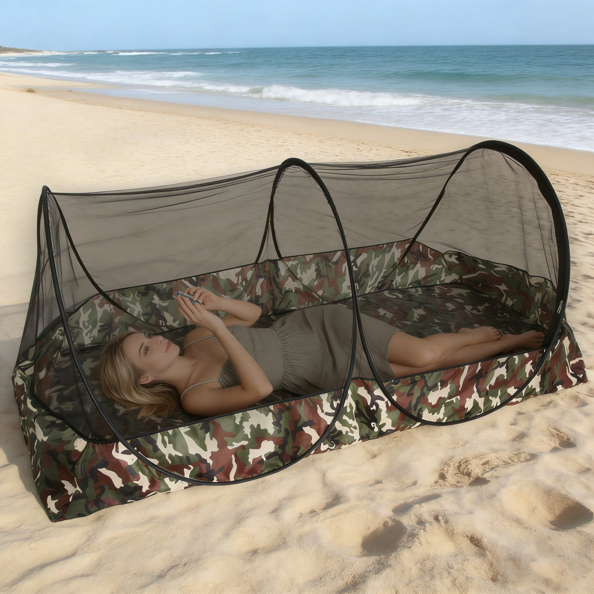 Outdoor Mosquito Net Tent - No Assembly Needed for Camping & Hiking