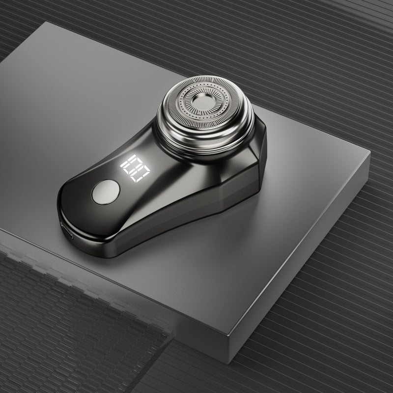 Rechargeable Electric Shaver with Floating Cutter Head