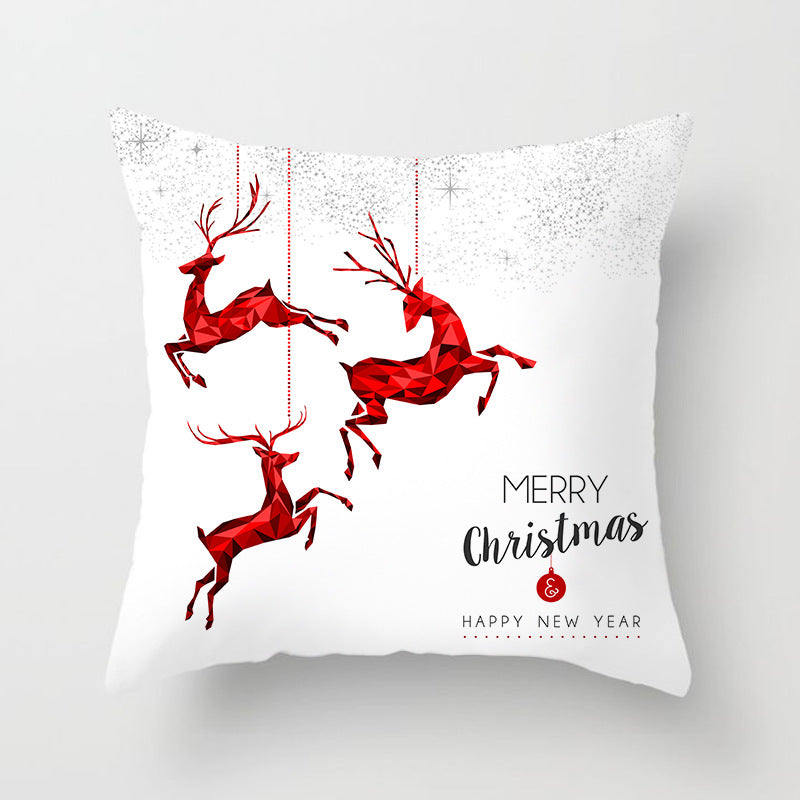 Christmas Pillow Cover - Modern Minimalist Sofa Cushion Case 45x45cm