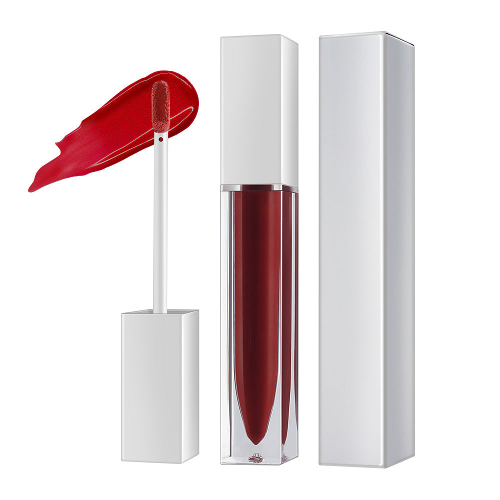 Matte & Glossy Lipstick Set with Frosted Square Tube - Multiple Colors