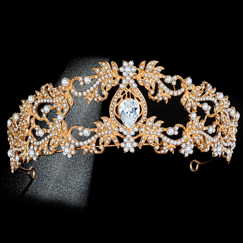 Crystal Wedding Crown - Alloy Tiara