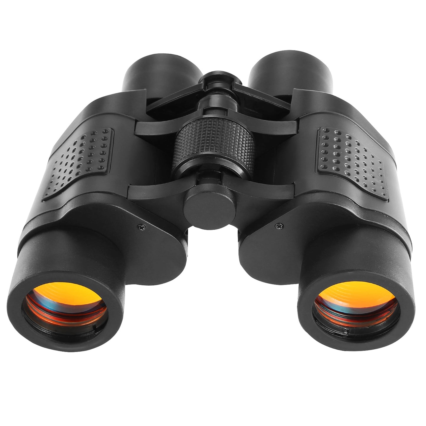 Portable HD Binoculars with Low Light Night Vision - Black