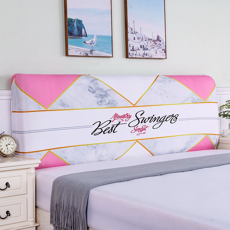 Elastic Bedside Cover Special-Shaped European Style Universal Bed Head Protector