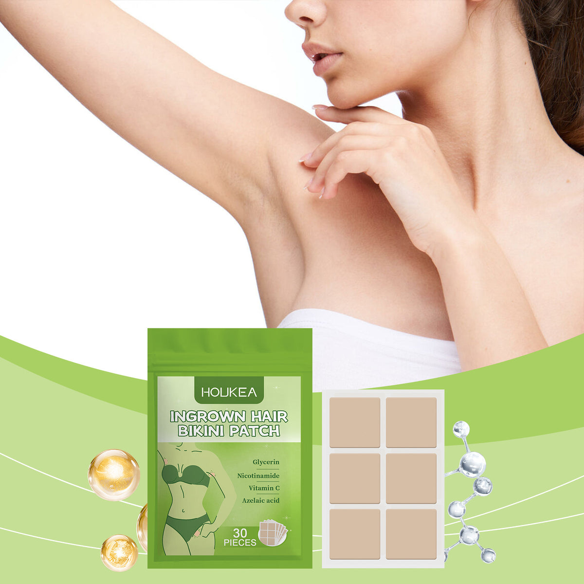 Hair Nursing Adhesive Bandage Daily Nourish Smooth Body