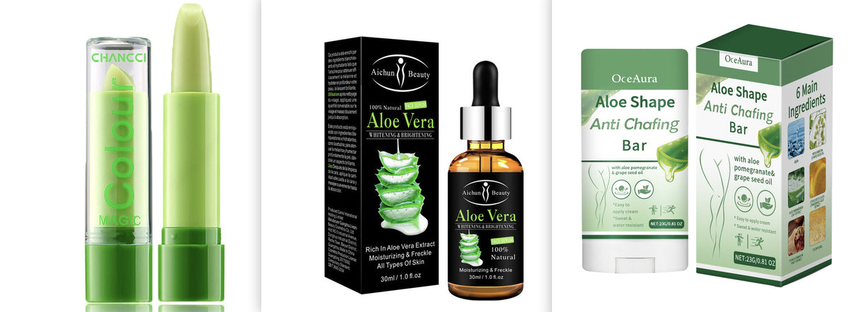 Aloe Shape Anti Chafing Bar Set