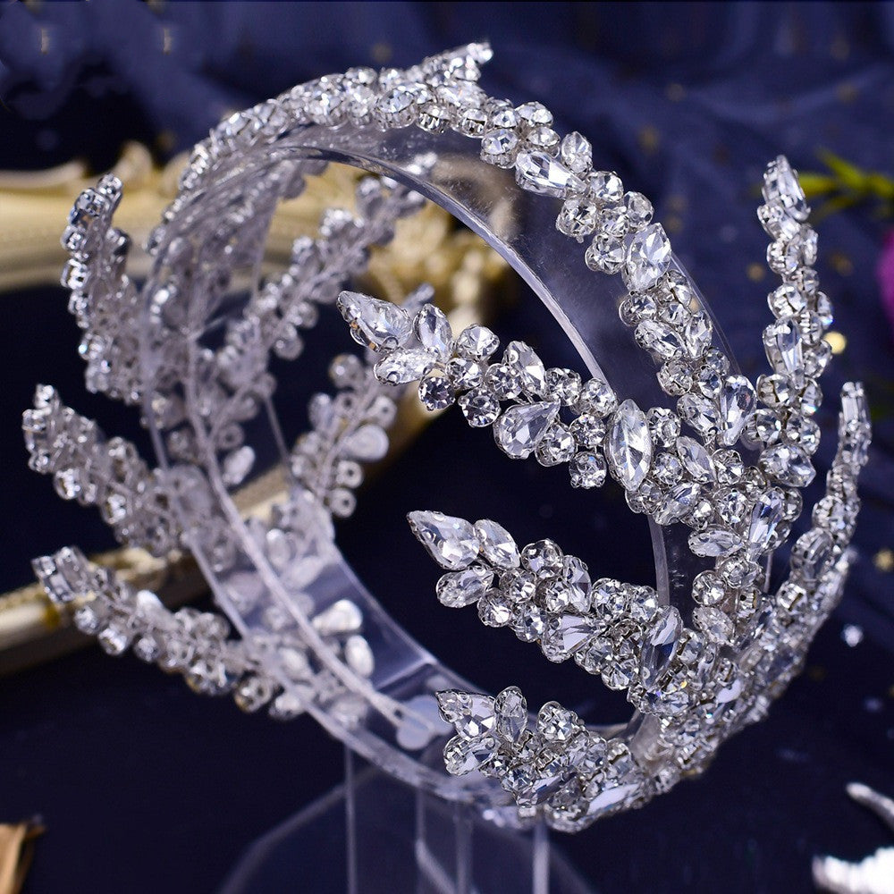 Crystal Beaded Bridal Headband