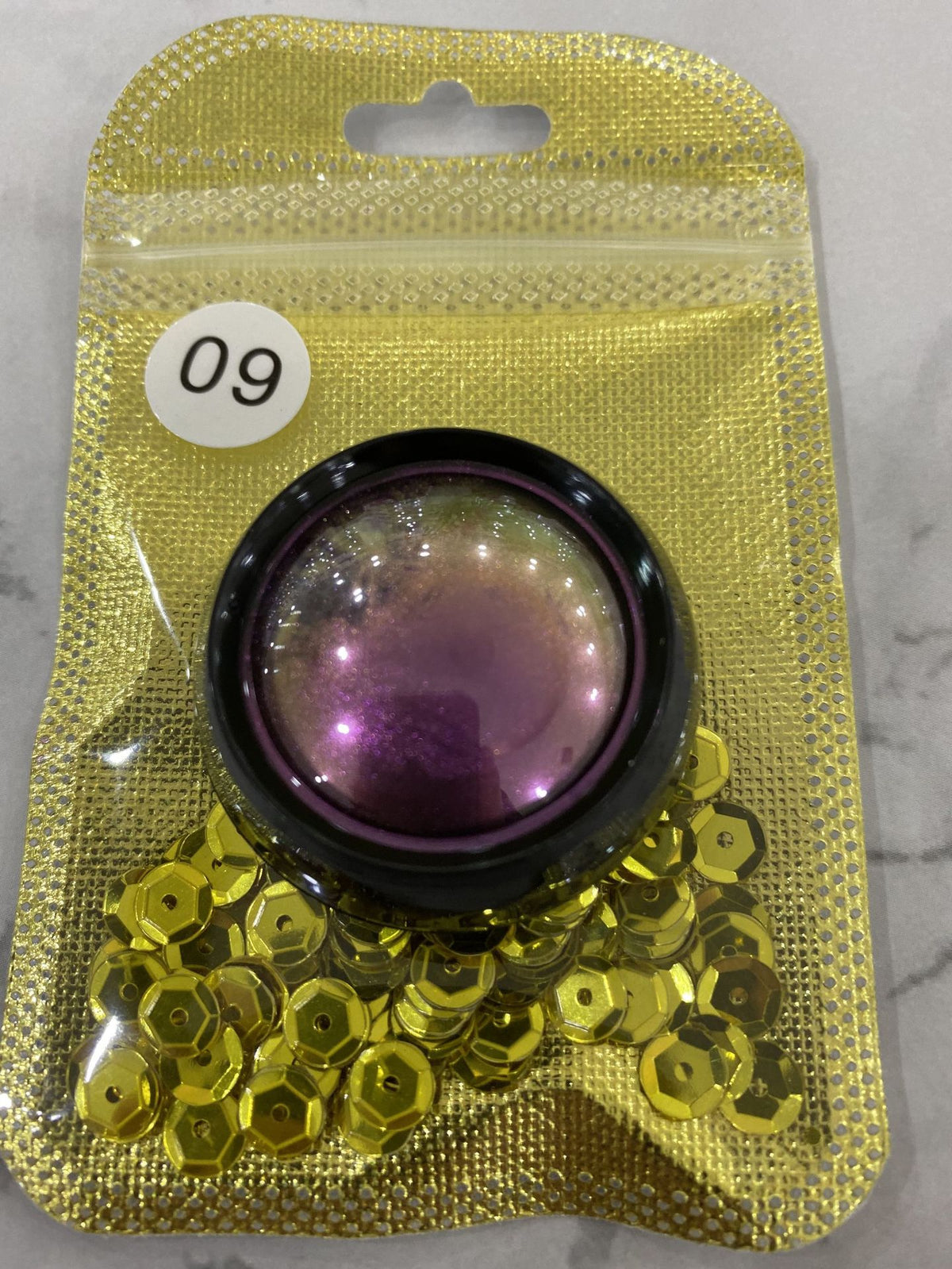 Optical Chameleon Eyeshadow with Diamond Shine - Multicolor Highlight Palette