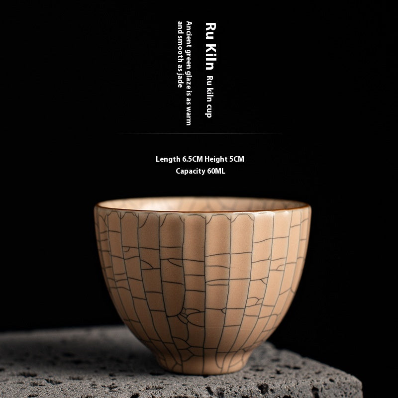 Ceramic Tea Cup Set for Household, Kitchen & Tea Drinking - Multiple Variants