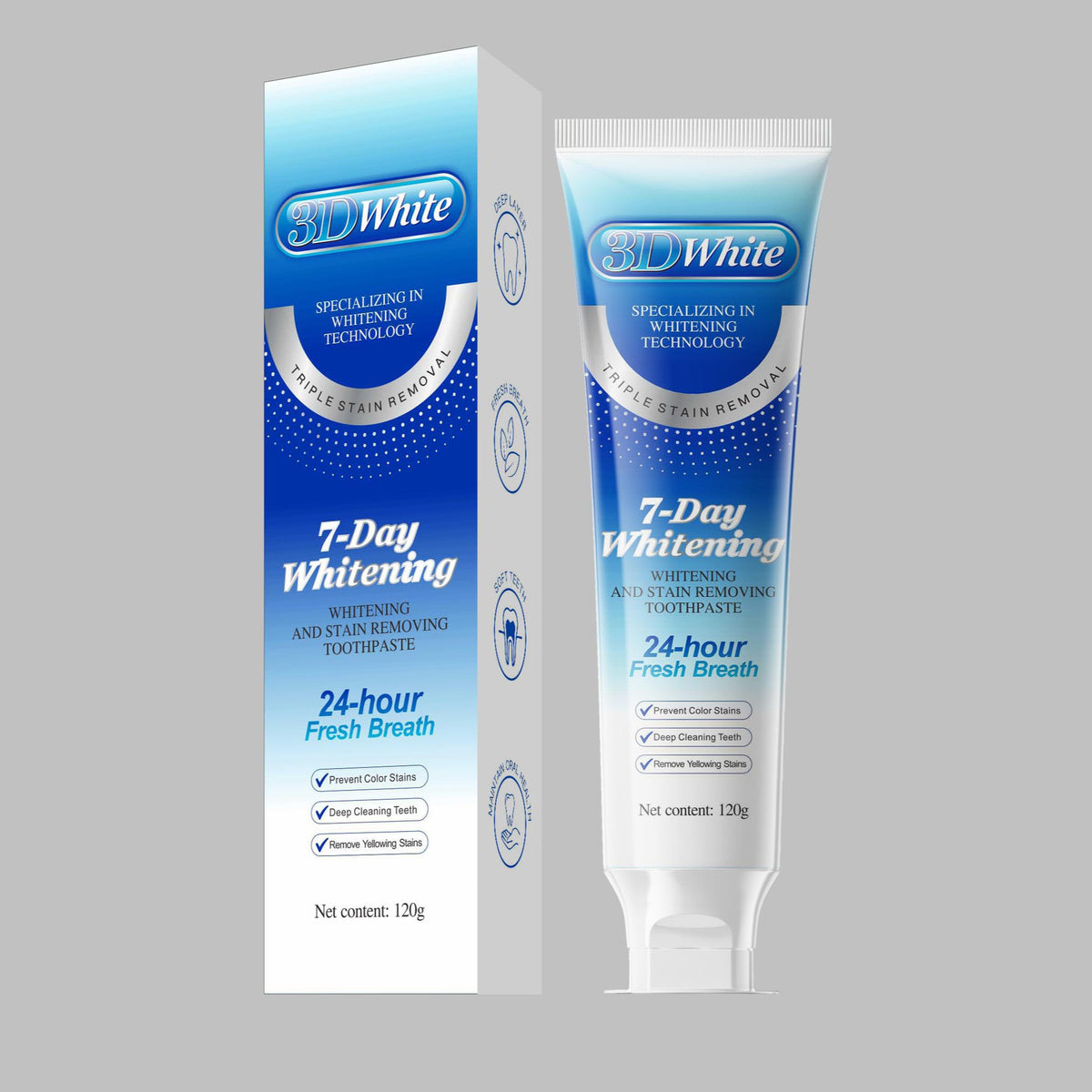 3D White Toothpaste 120g
