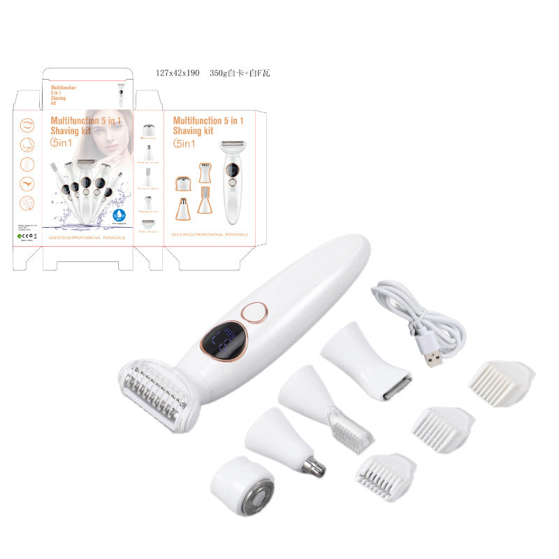 4-in-1 Electric Shaver & Body Hair Trimmer for Women