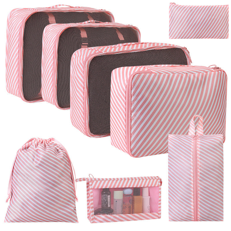 8-Pack Travel Storage Bags Set for Organization and Packing