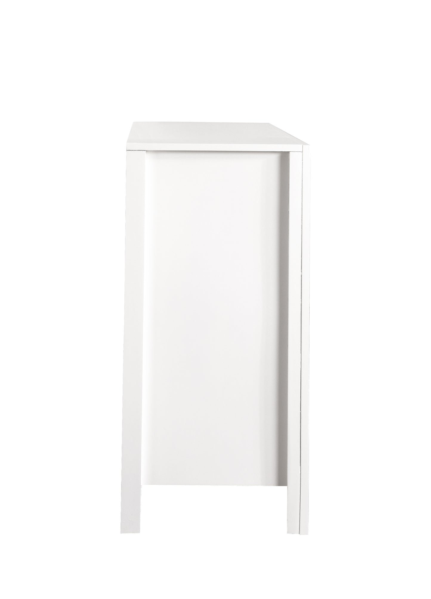 Elegant White Transitional Dresser