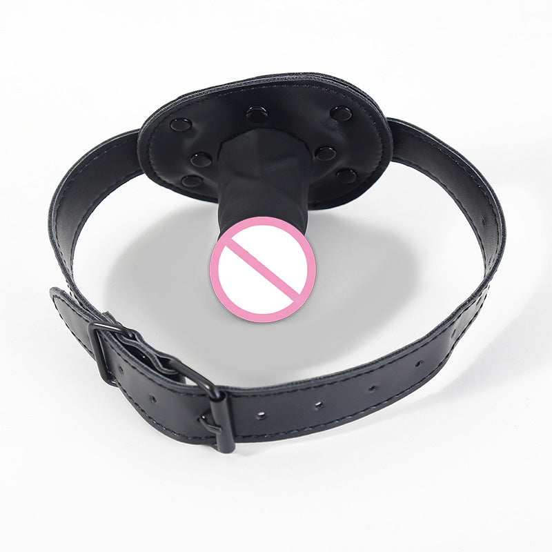 Black Leather Couple Props for Adult Wellness, Multiple Sizes