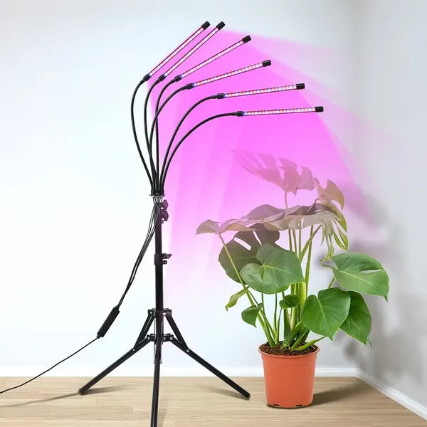 Full Spectrum Plant Grow Light with Adjustable Stand - 80 LEDs