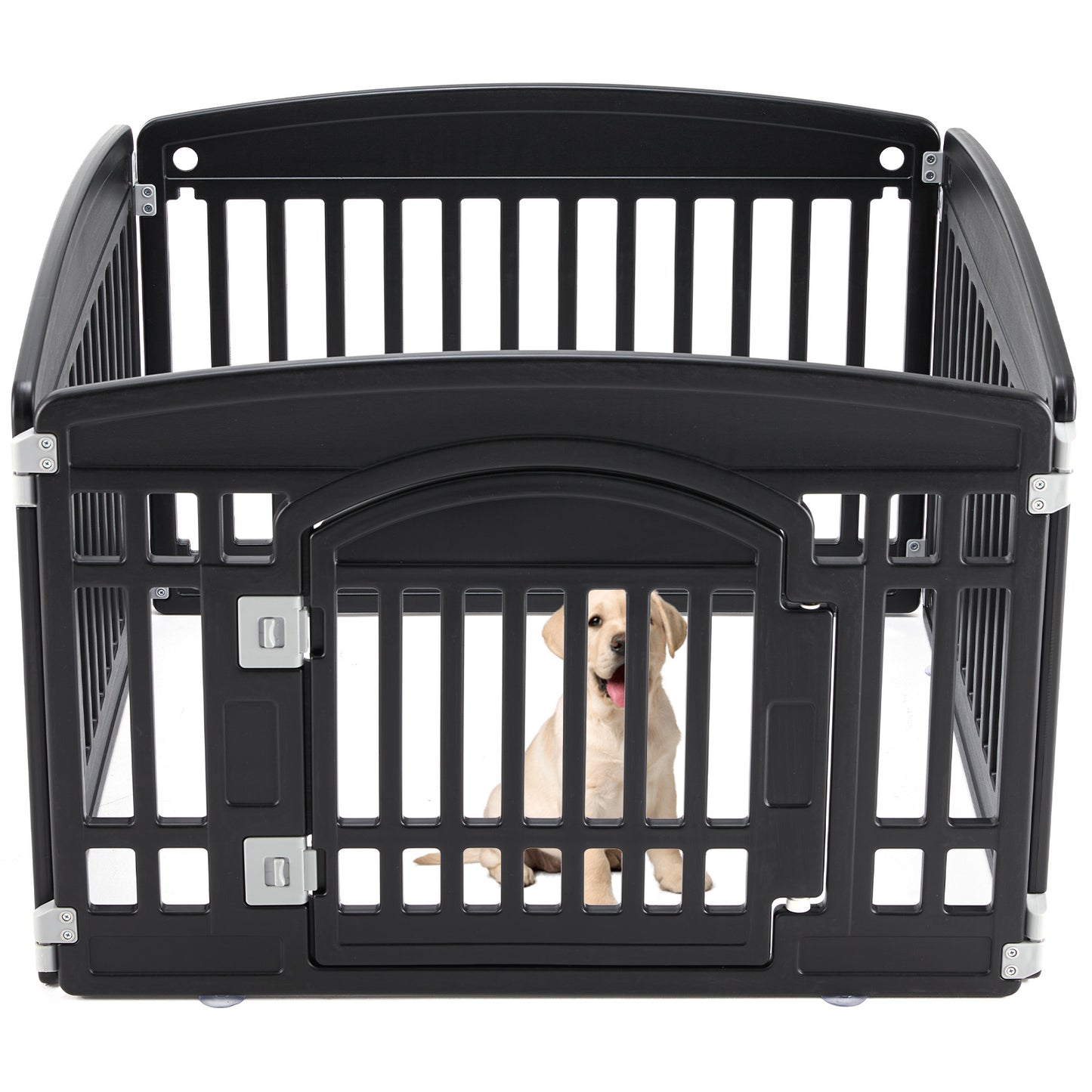 Pet Dog Fence Gate for Indoor & Outdoor Use - Safe & Reliable Barrier