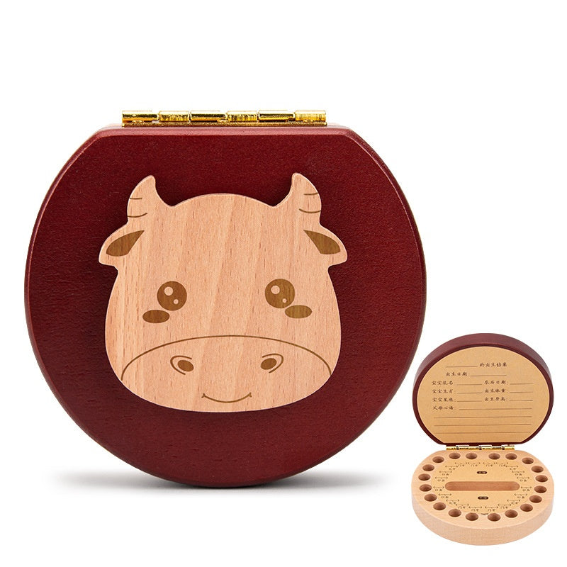 Childrens Baby Tooth Preservation Memorial Box Zodiac Collection - Multiple Colors