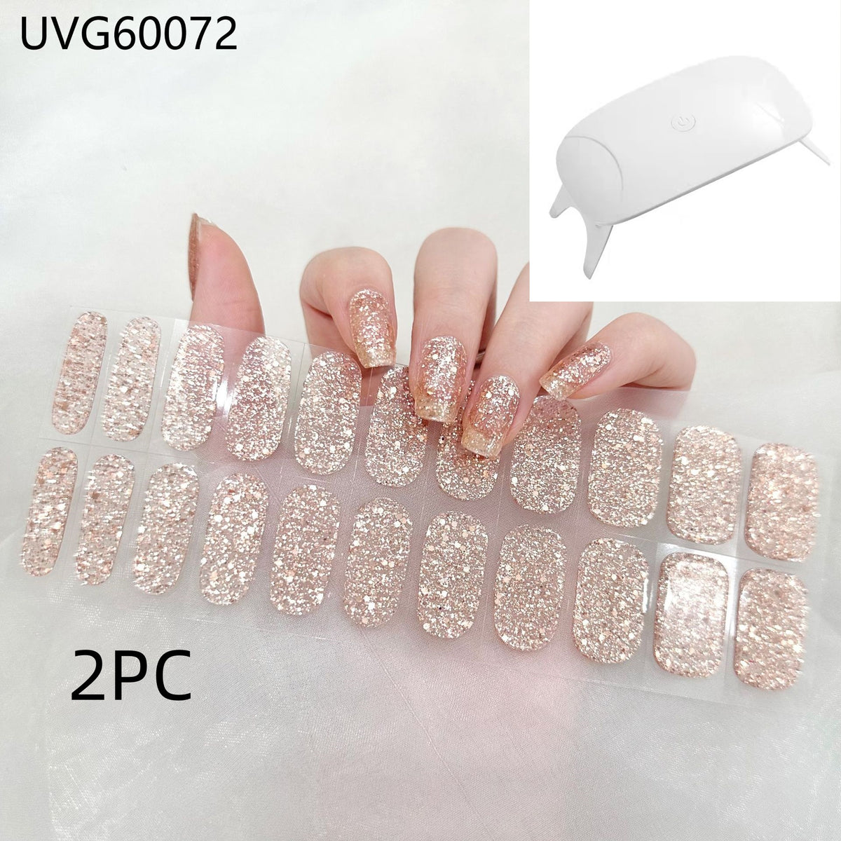 Mini UV Nail Lamp Curing Light for Nail Art Kit - Multiple Styles