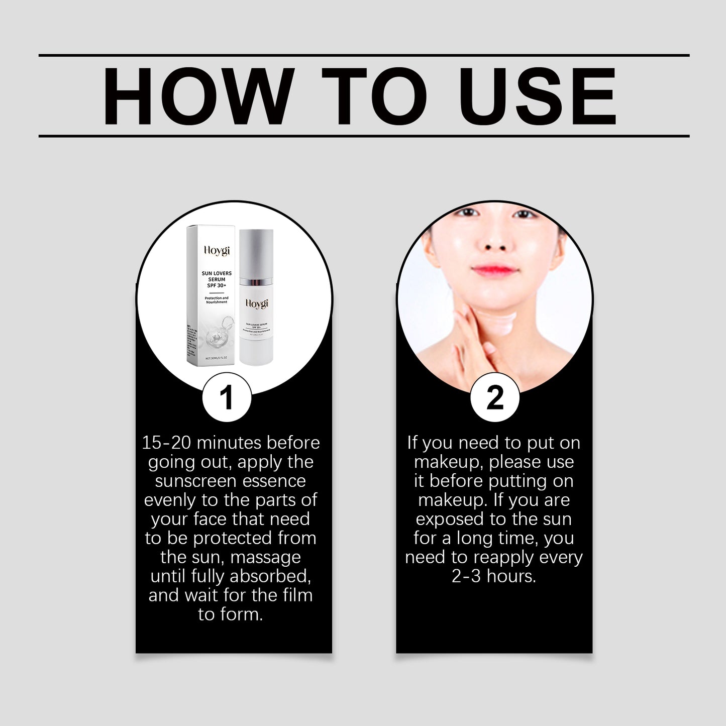 Protective Sunscreen Essence Lotion - Moisturizing Skin Care Serum, 30ml