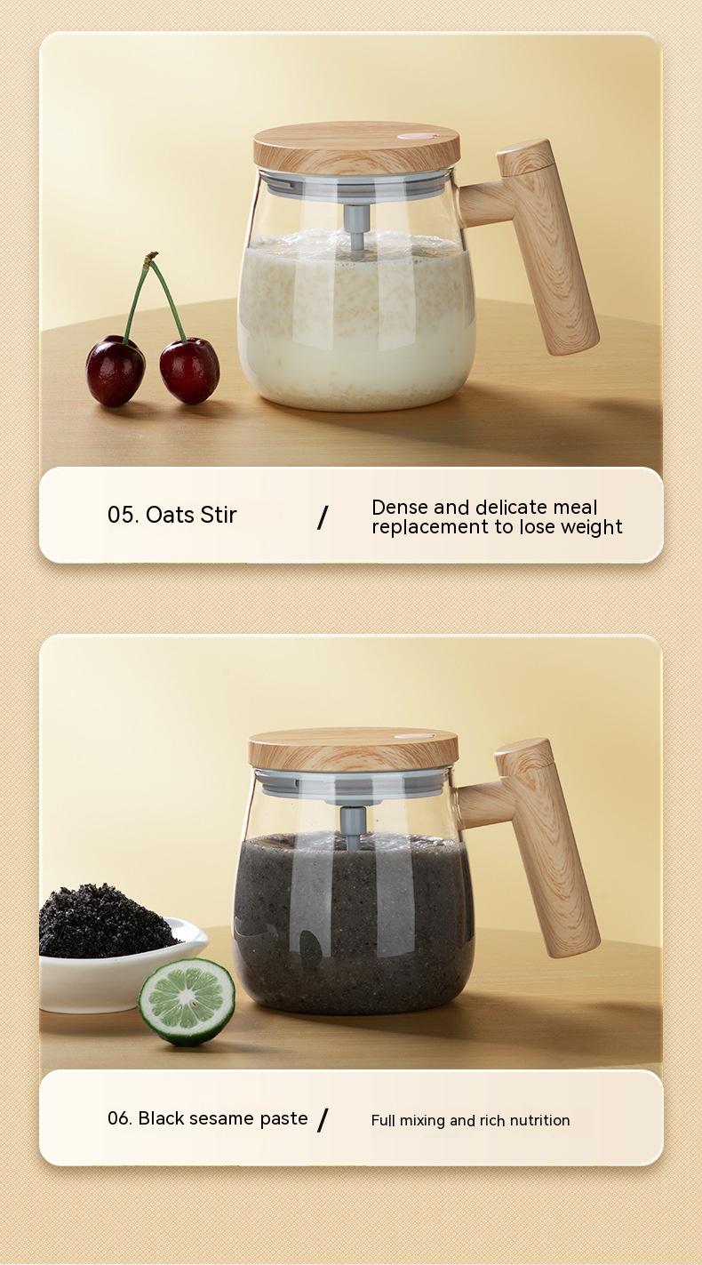 Self-Stirring Coffee Mug 400ML Electric Mixing Cup for Hot & Cold Drinks