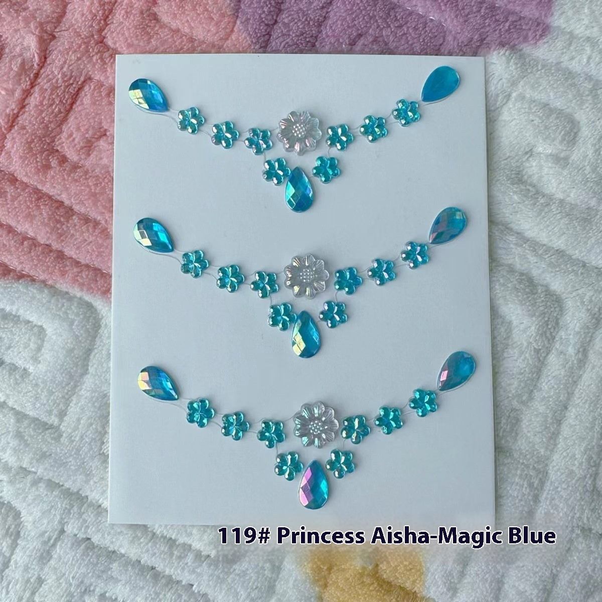 Pearl and Crystal Nail Art Stickers Set for DIY Manicure and Decor