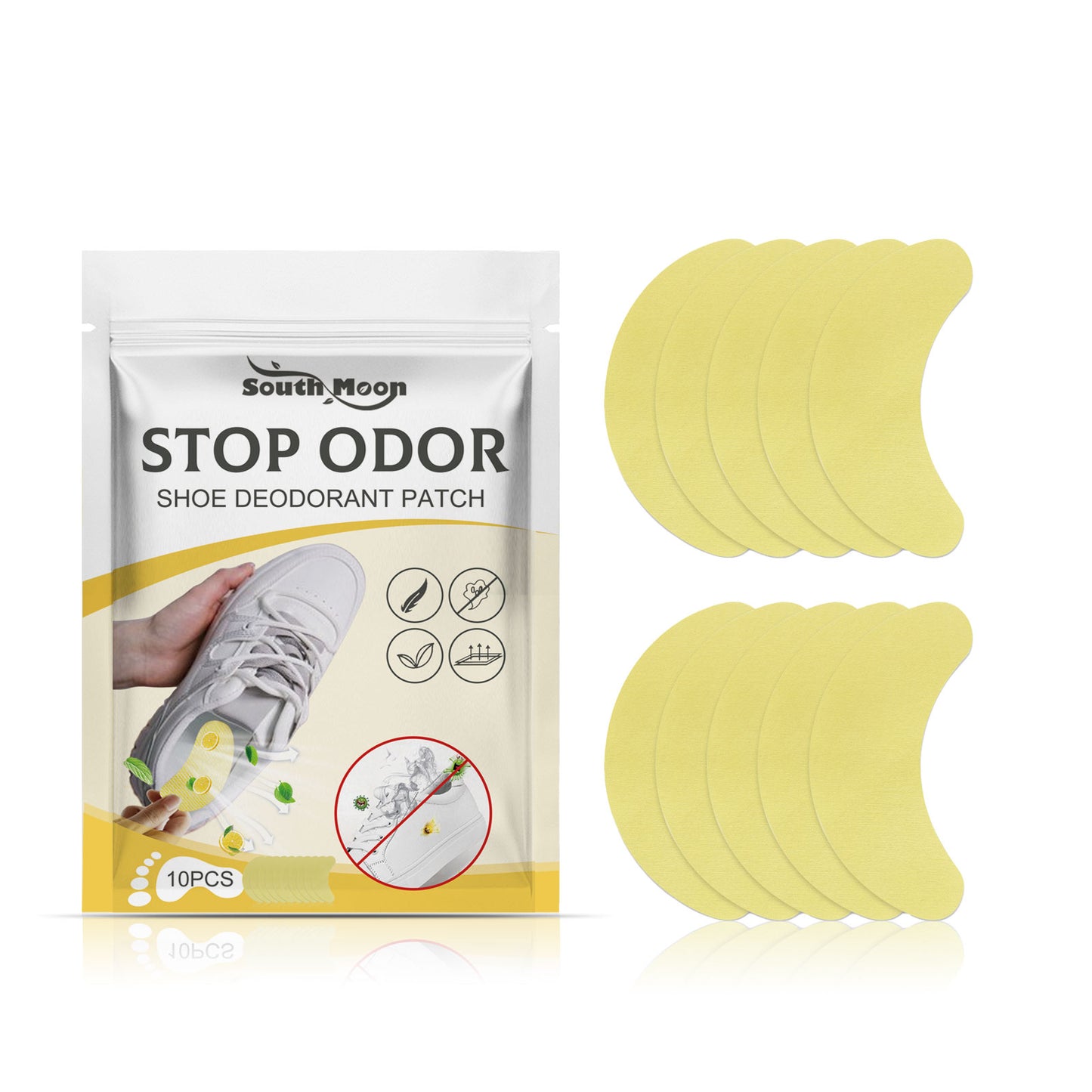 Shoe Deodorizing Sticker - Odor Absorbing Foot Sweat Patch