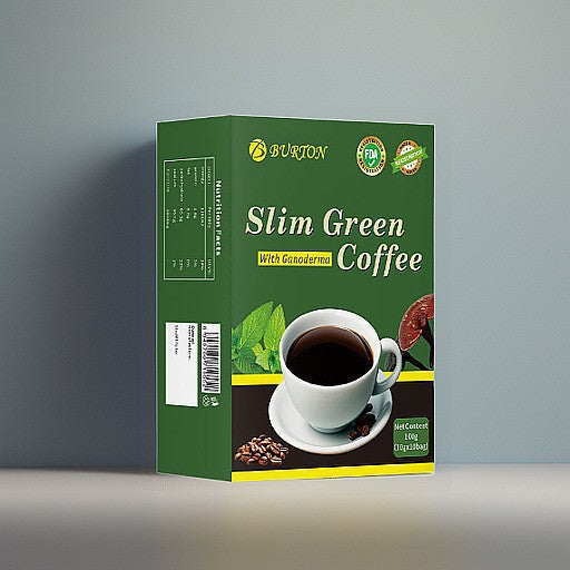 Herbal Coffee with Ganoderma & Hericium Mushroom - Green Coffee Blend